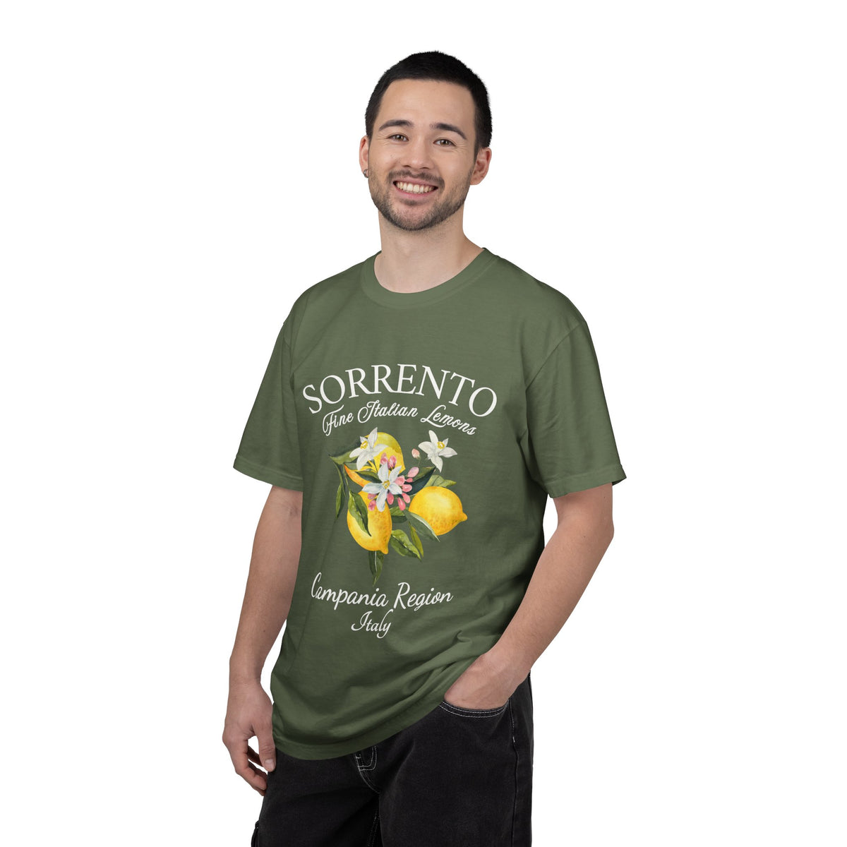 Sorrento Lemon Graphic T-Shirt - Italy Travel Tee