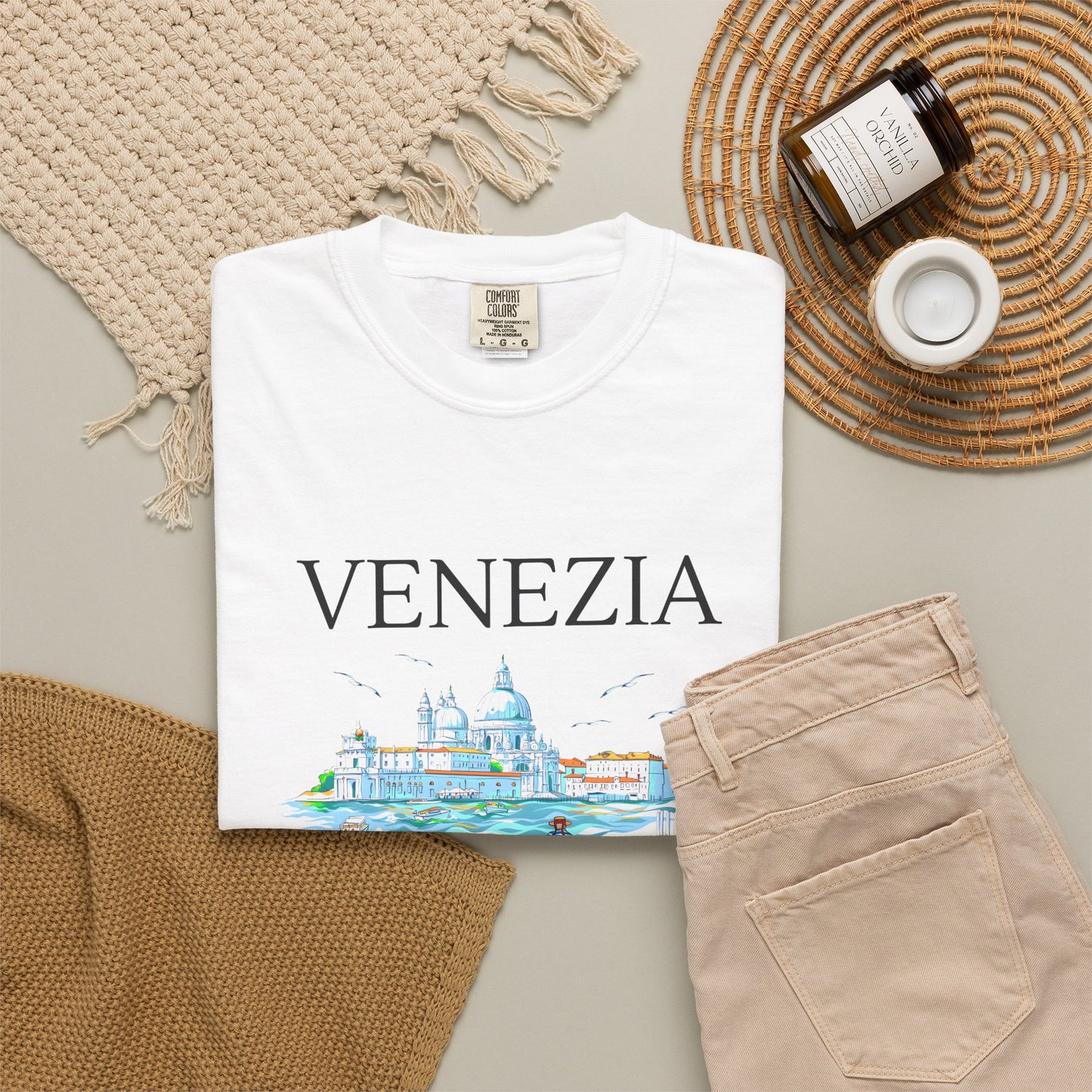 Venezia Italia Graphic T-Shirt - Venice Italy Travel Tee