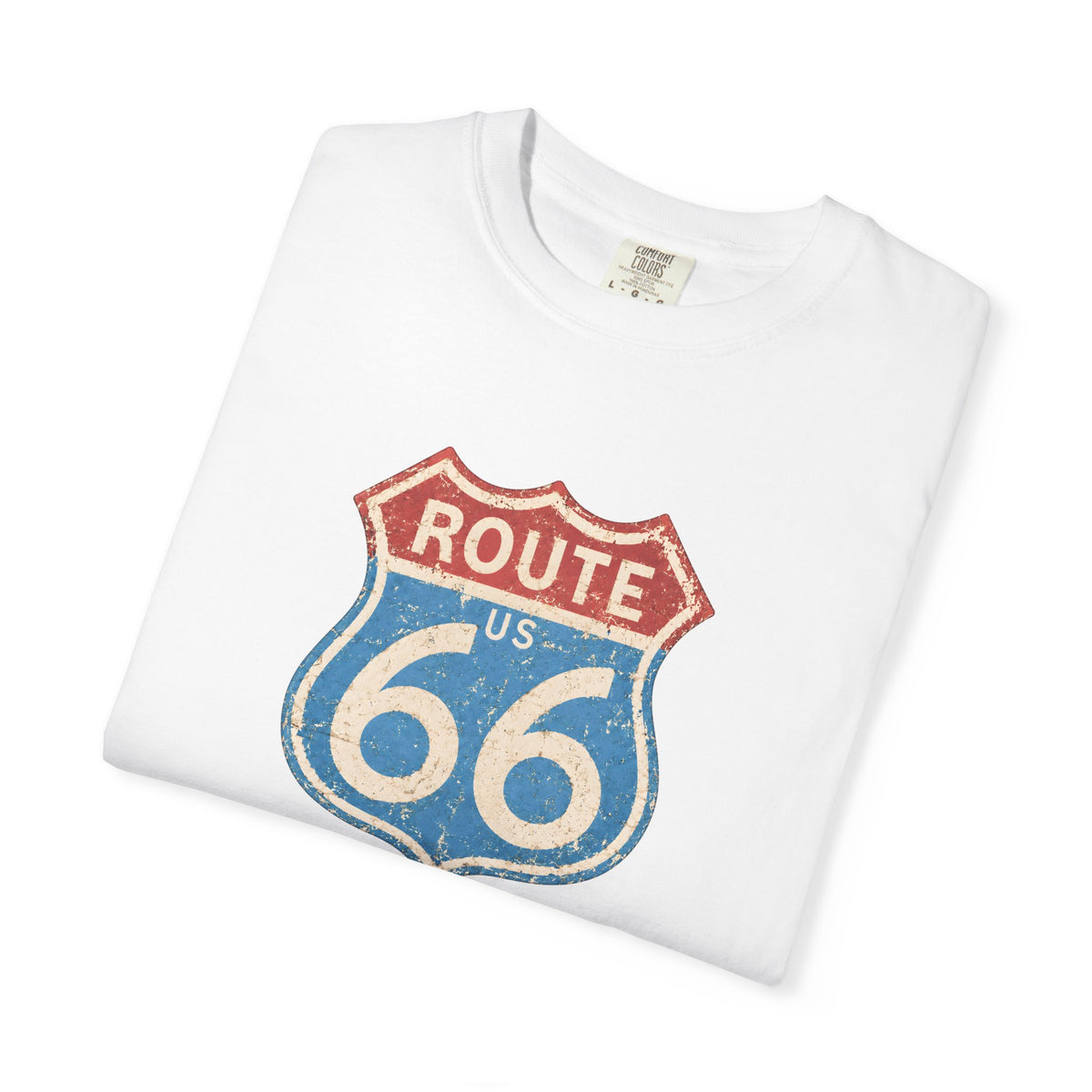 Route 66 US Retro Graphic T-Shirt