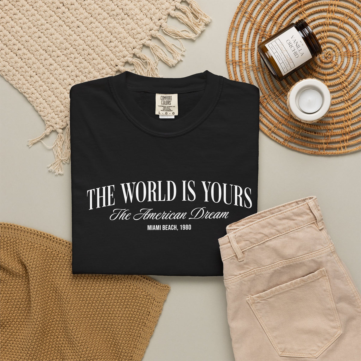The World Is Yours Vintage Graphic T-Shirt