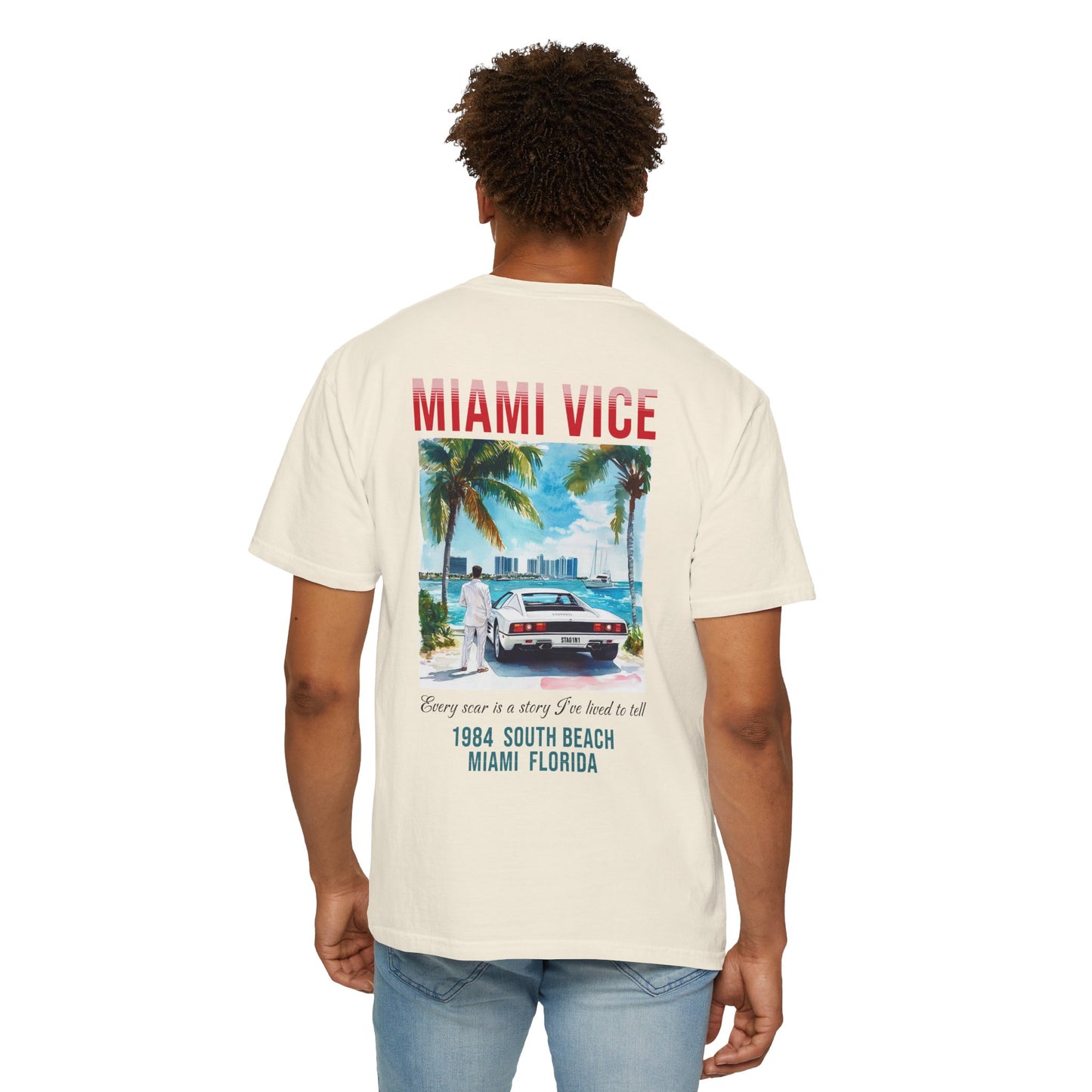 Miami Vice 1980s Graphic T-Shirt