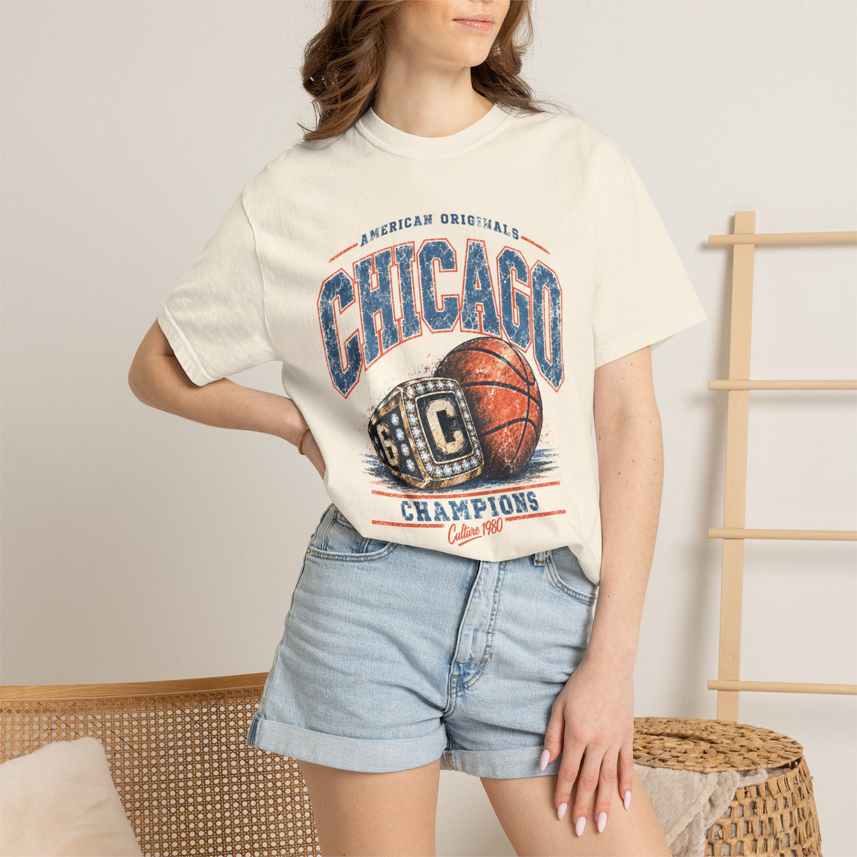 Chicago Champions Retro Graphic T-Shirt