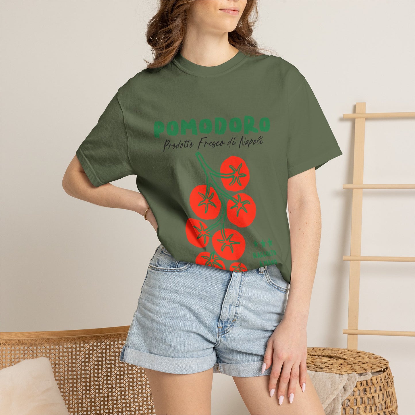 Napoli Tomato Graphic T-Shirt - Italy Travel Tee