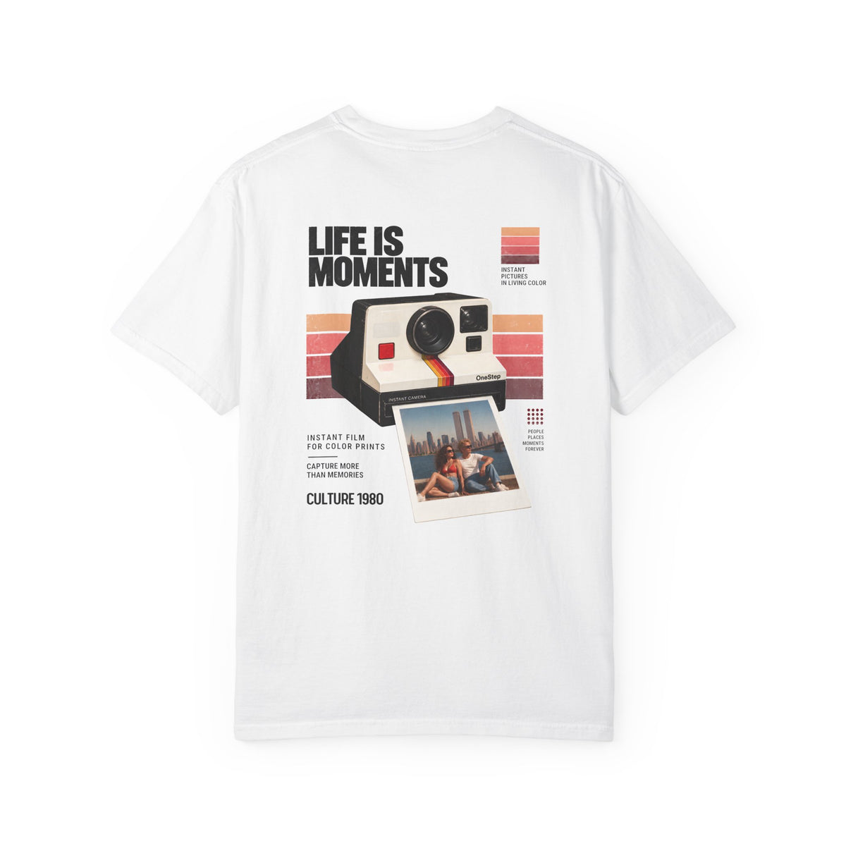 Vintage 1980s Instant Camera Retro Graphic T-Shirt