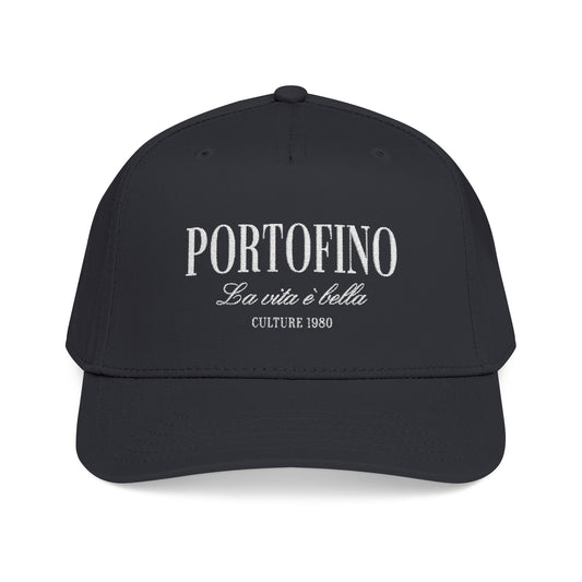 Portofino Culture 1980 Mid-Profile Cap – Black