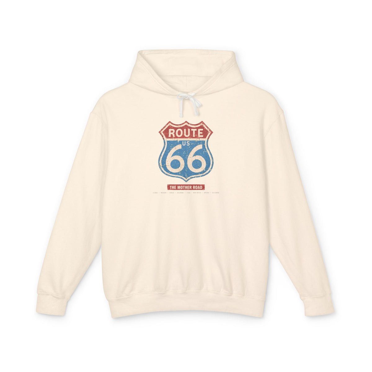 Route 66 Retro Graphic Hoodie