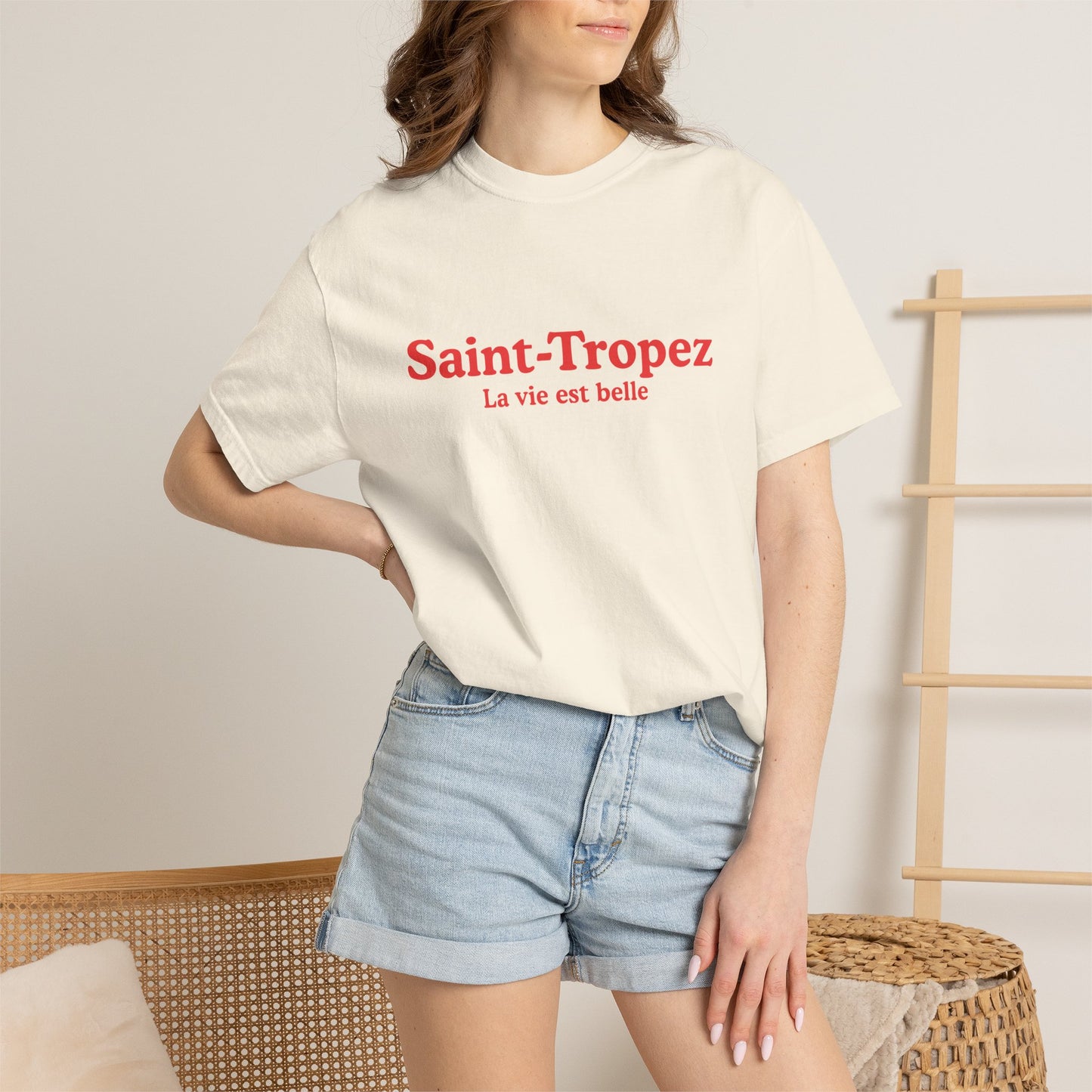 Saint-Tropez Retro Graphic T-Shirt
