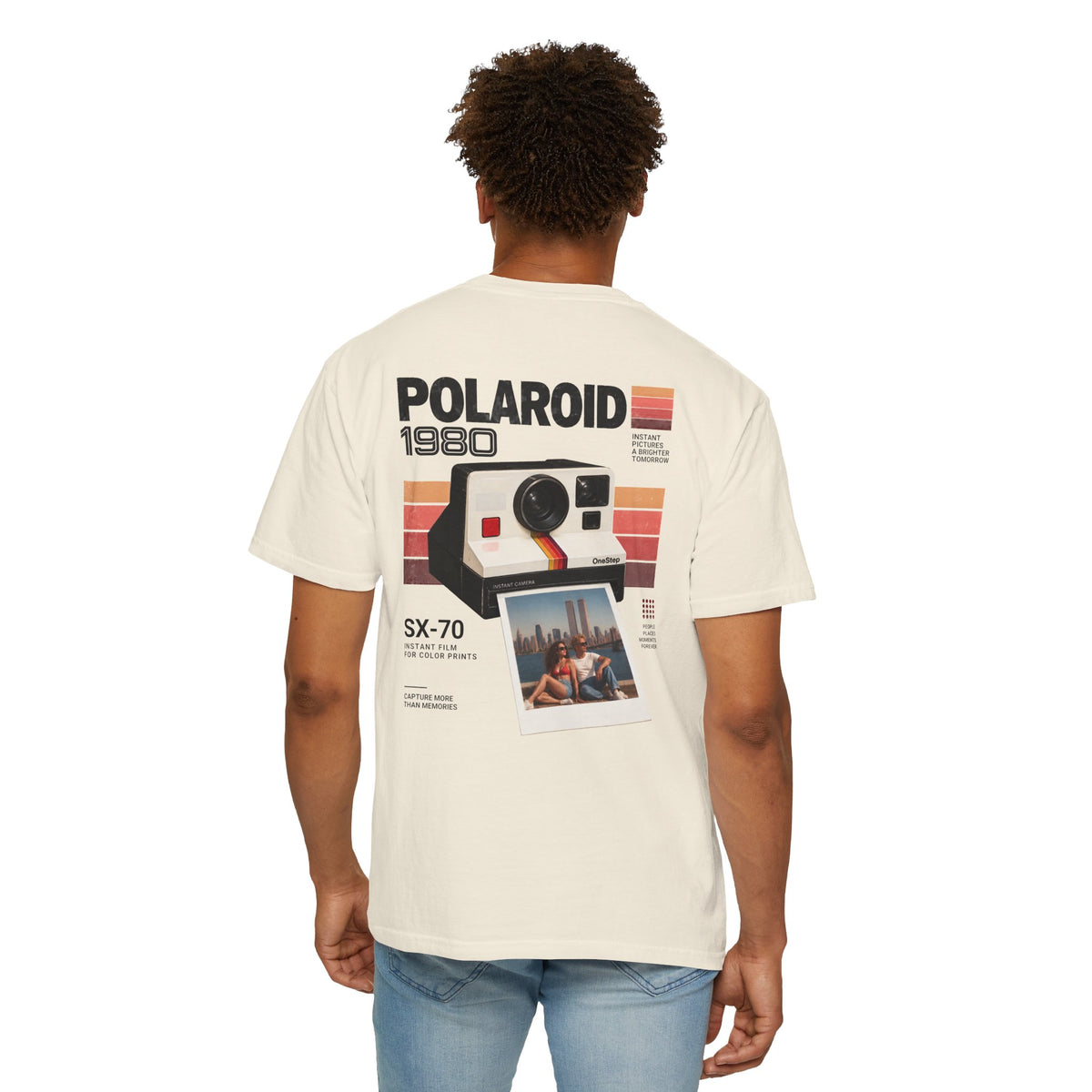 Polaroid Camera 1980 Retro Graphic T-Shirt