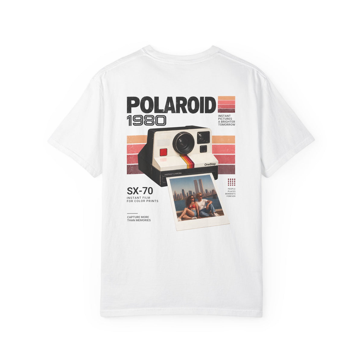 Polaroid Camera 1980 Retro Graphic T-Shirt
