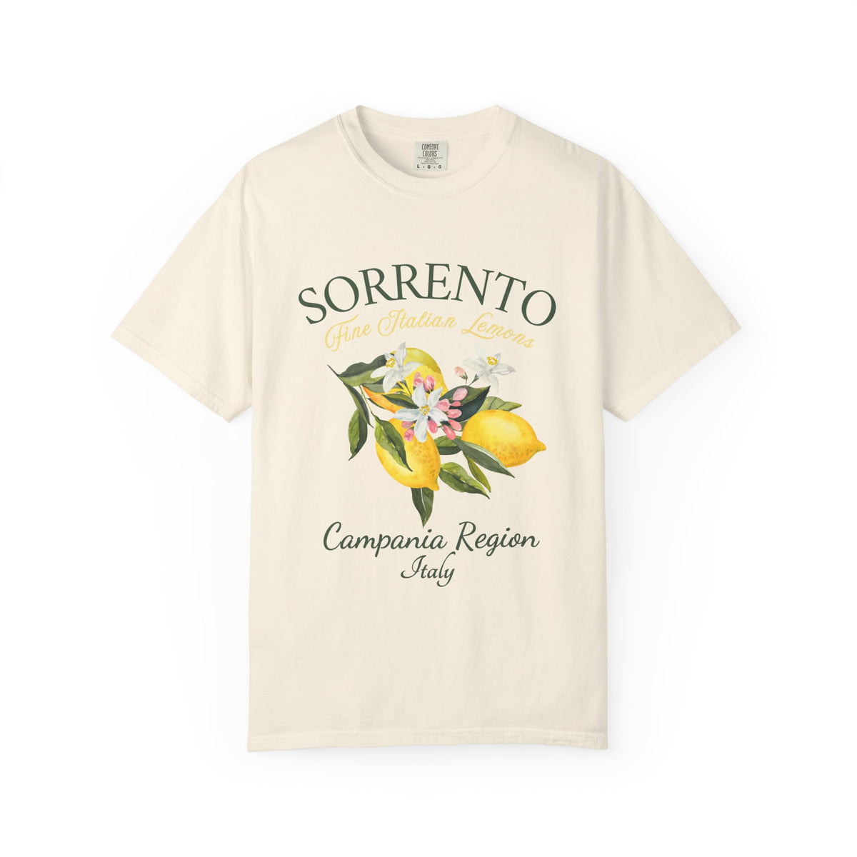 Sorrento Lemon Graphic T-Shirt - Italy Travel Tee