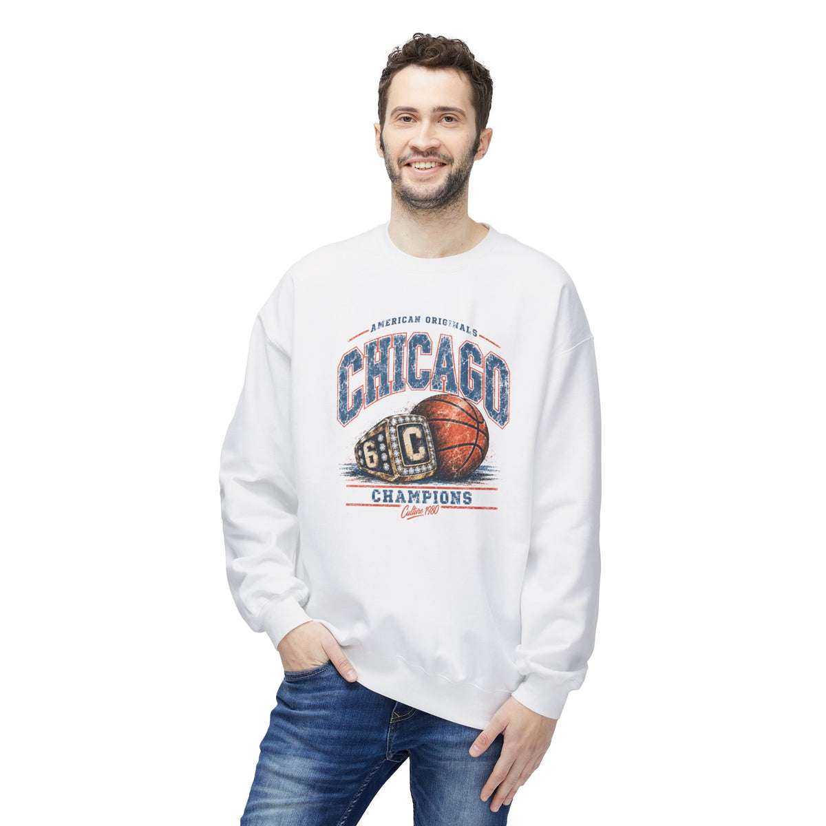 Chicago Champion Retro Graphic Sweatshirt