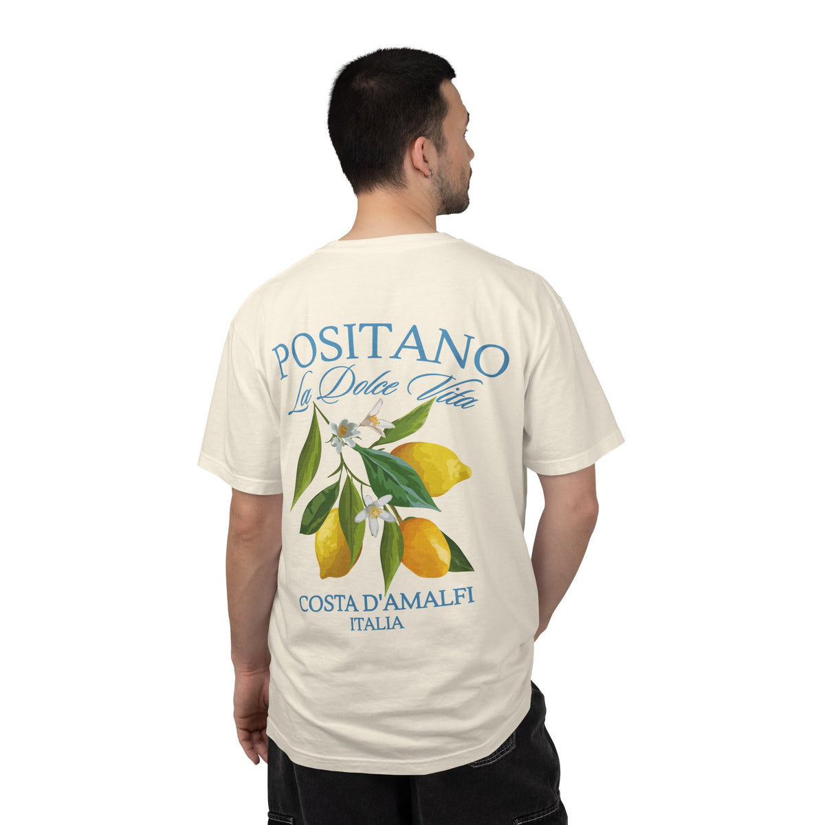 Positano Lemon Italia La Dolce Vita Graphic T-Shirt