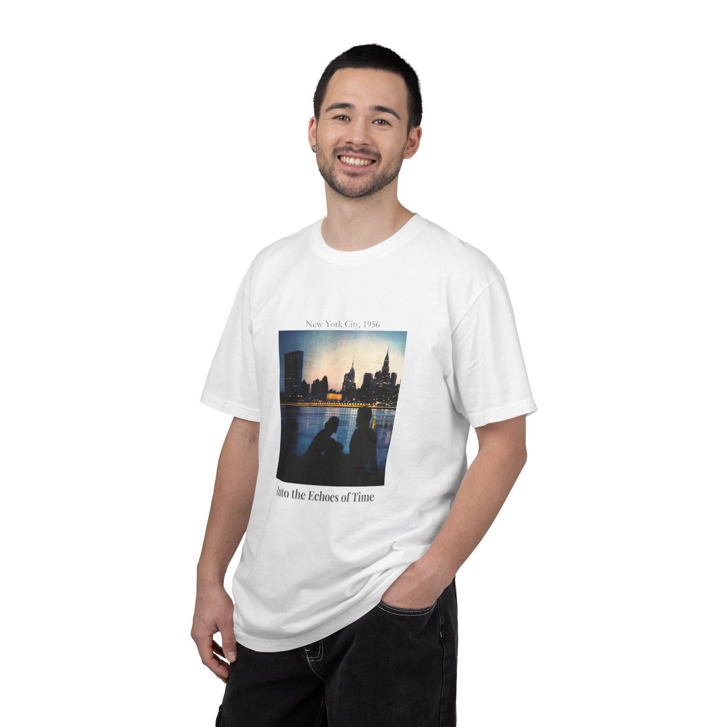 New York City Manhattan Photograph 1950s Graphic T-Shirt