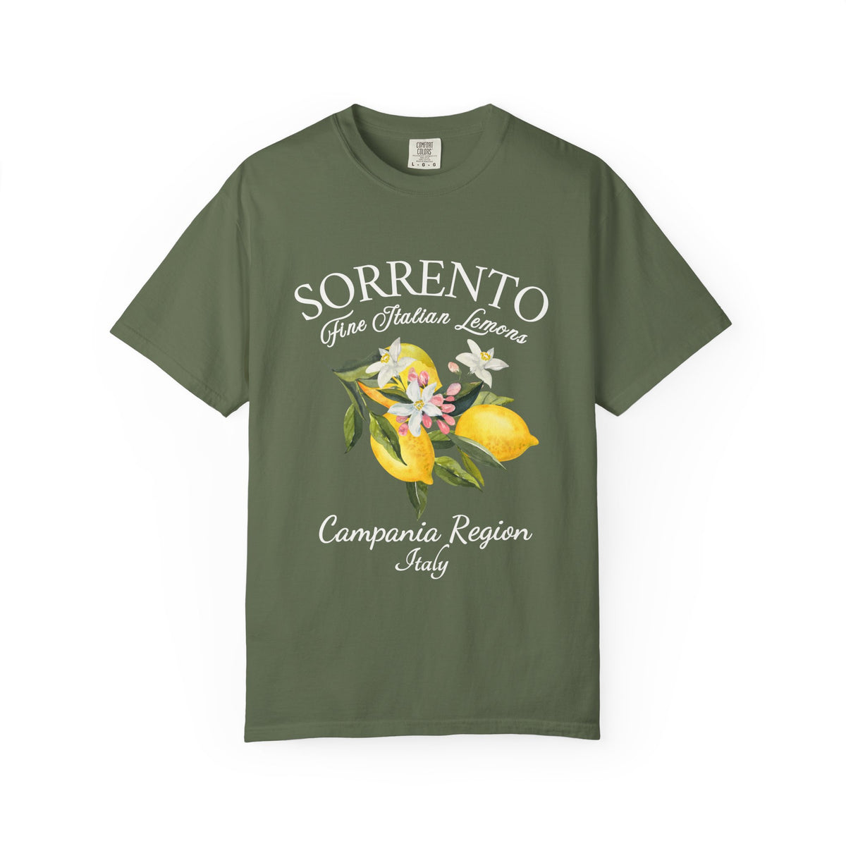 Sorrento Lemon Graphic T-Shirt - Italy Travel Tee