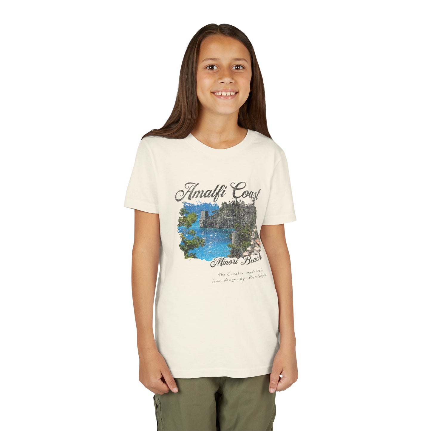 Amalfi Italy Minori Beach Kids' T-shirt