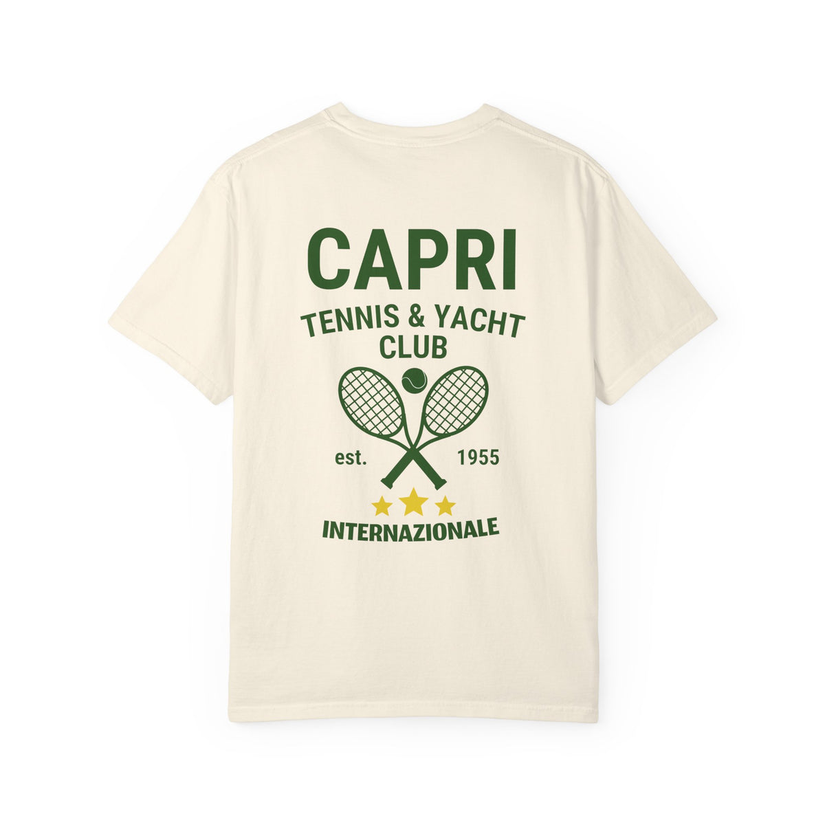 Capri Tennis & Yacht Club Graphic T-Shirt