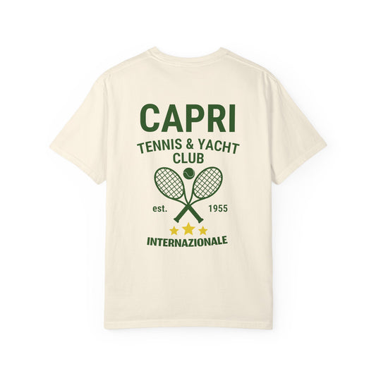 Capri Tennis & Yacht Club Graphic T-Shirt
