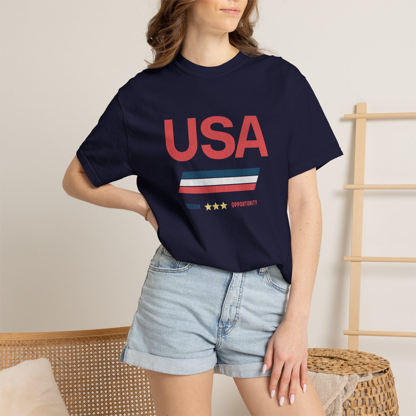 USA Retro Graphic T-Shirt