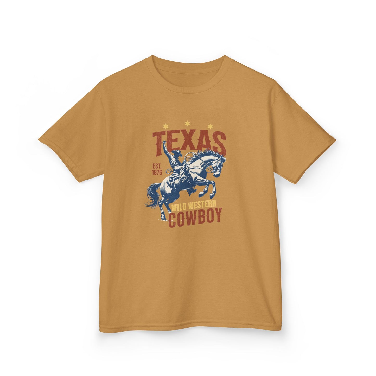 Texas Wild West Cowboy Kids T-Shirt