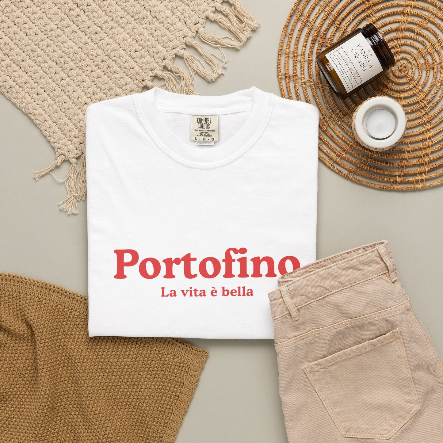 Portofino Retro Graphic T-Shirt