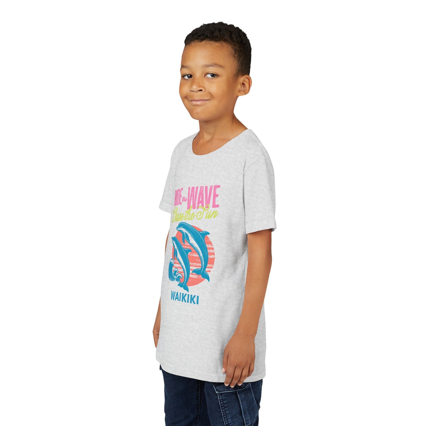Waikiki Hawaii Dolphin Kids' T-shirt