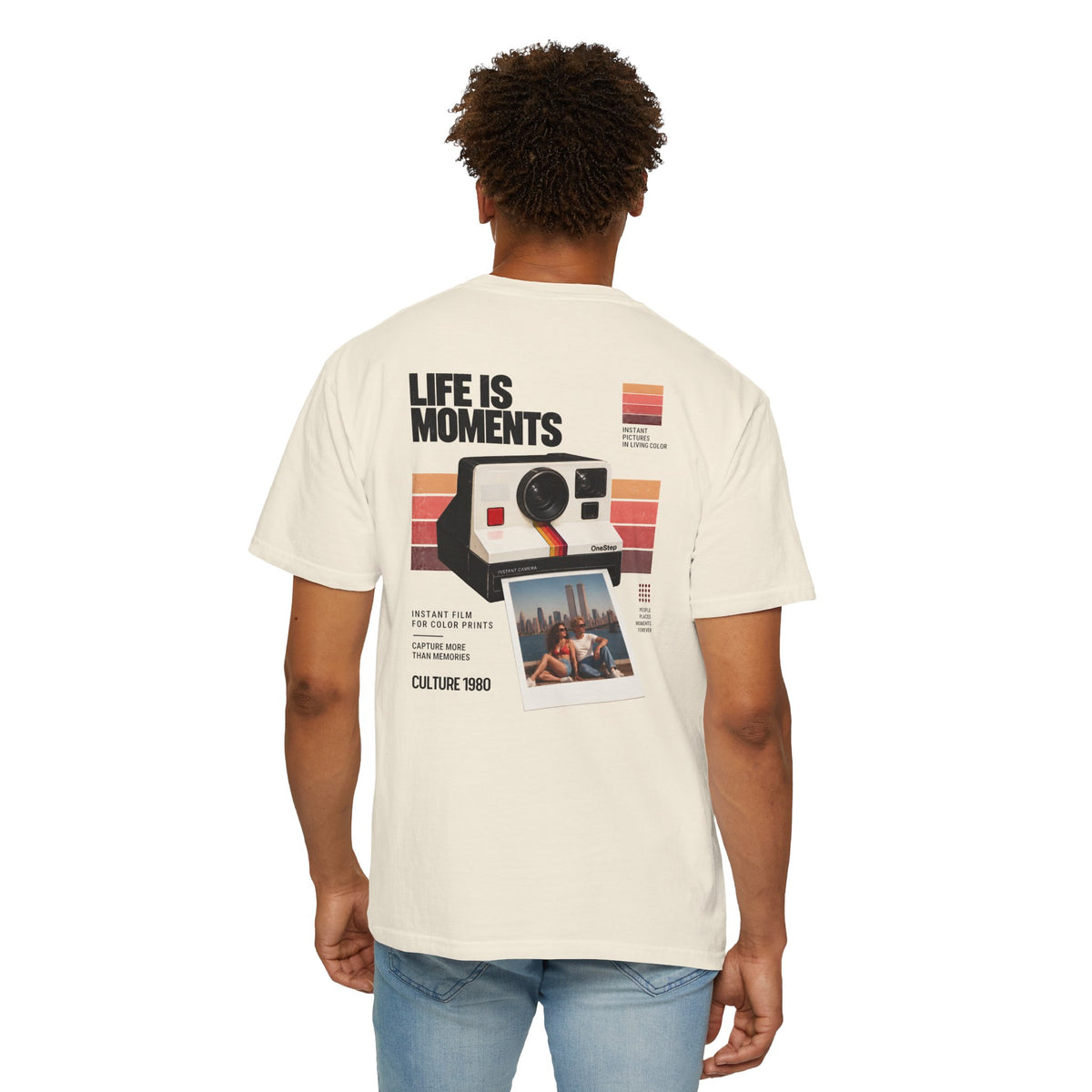 Vintage 1980s Instant Camera Retro Graphic T-Shirt