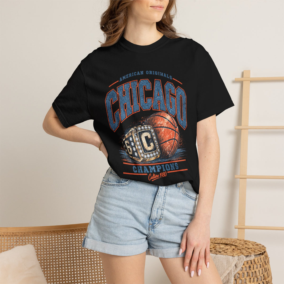 Chicago Champions Retro Graphic T-Shirt