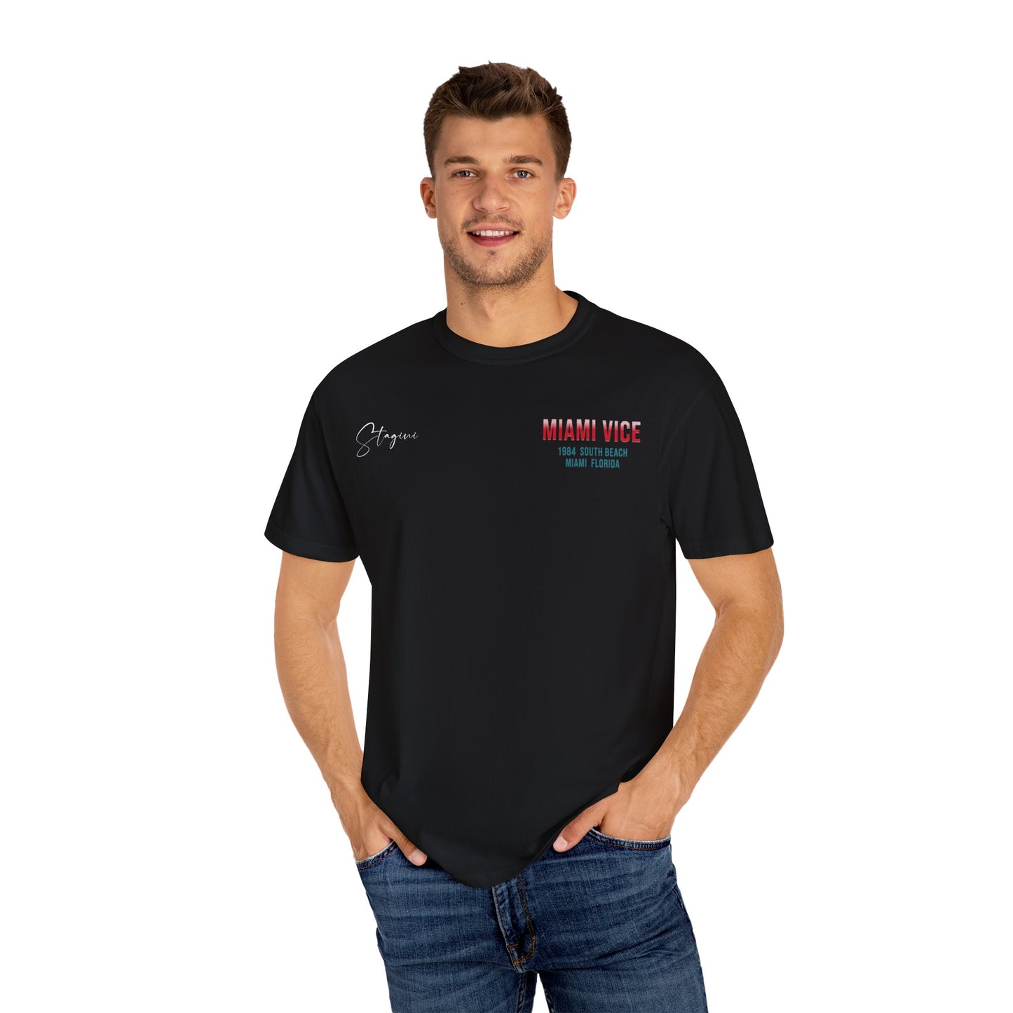 Miami Vice 1980s Graphic T-Shirt