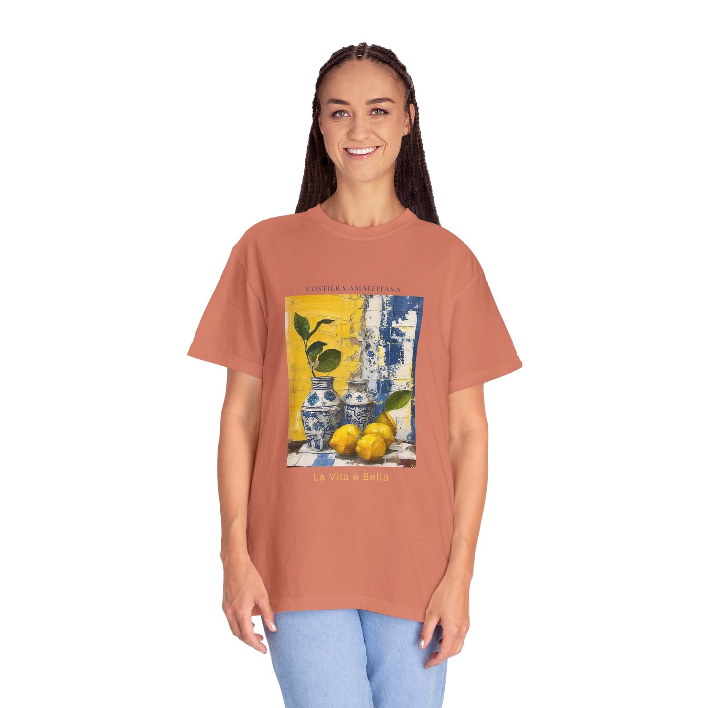Amalfi Lemon La Vita È Bella Graphic T-Shirt