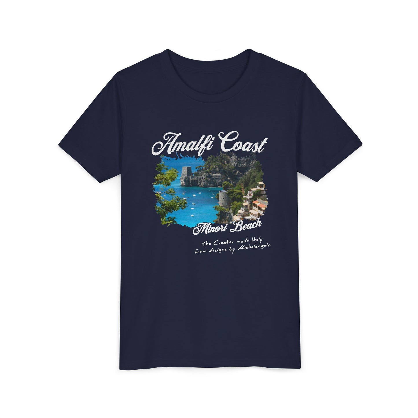 Amalfi Italy Minori Beach Kids' T-shirt