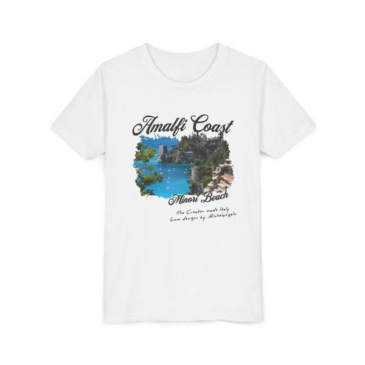 Amalfi Italy Minori Beach Kids' T-shirt