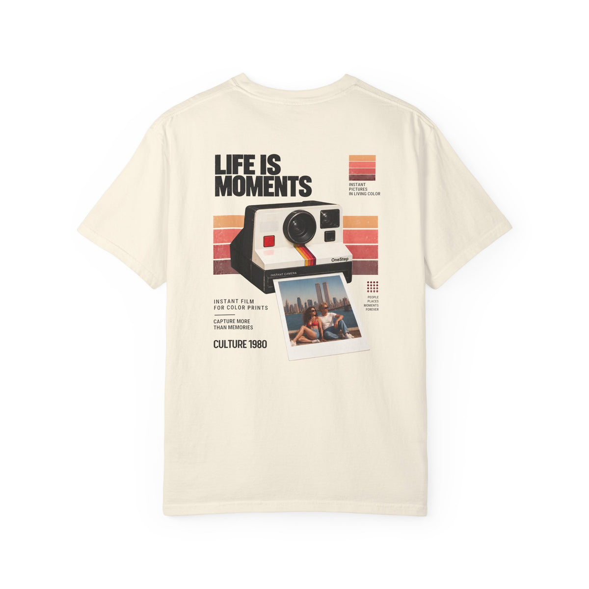 Vintage 1980s Instant Camera Retro Graphic T-Shirt