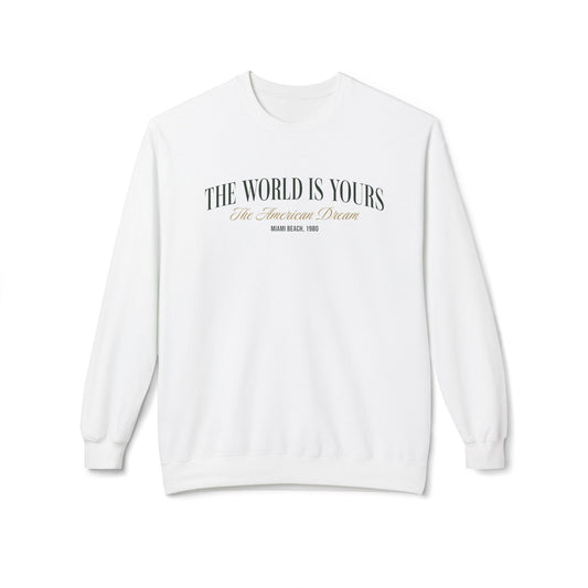 The World Is Yours Vintage Graphic Sweatshirt
