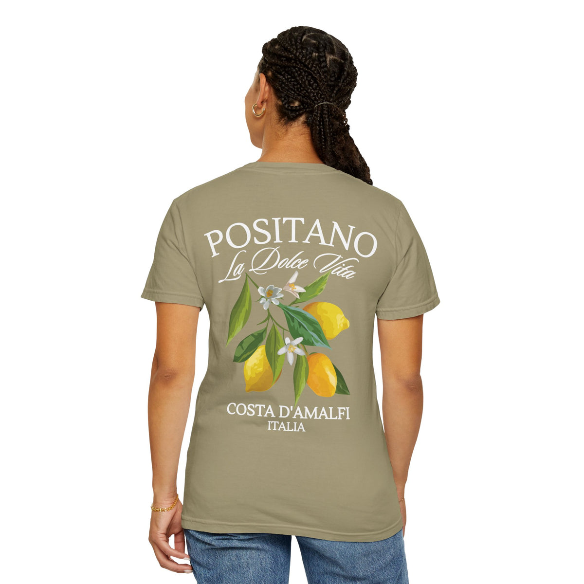 Positano Lemon Italia La Dolce Vita Graphic T-Shirt