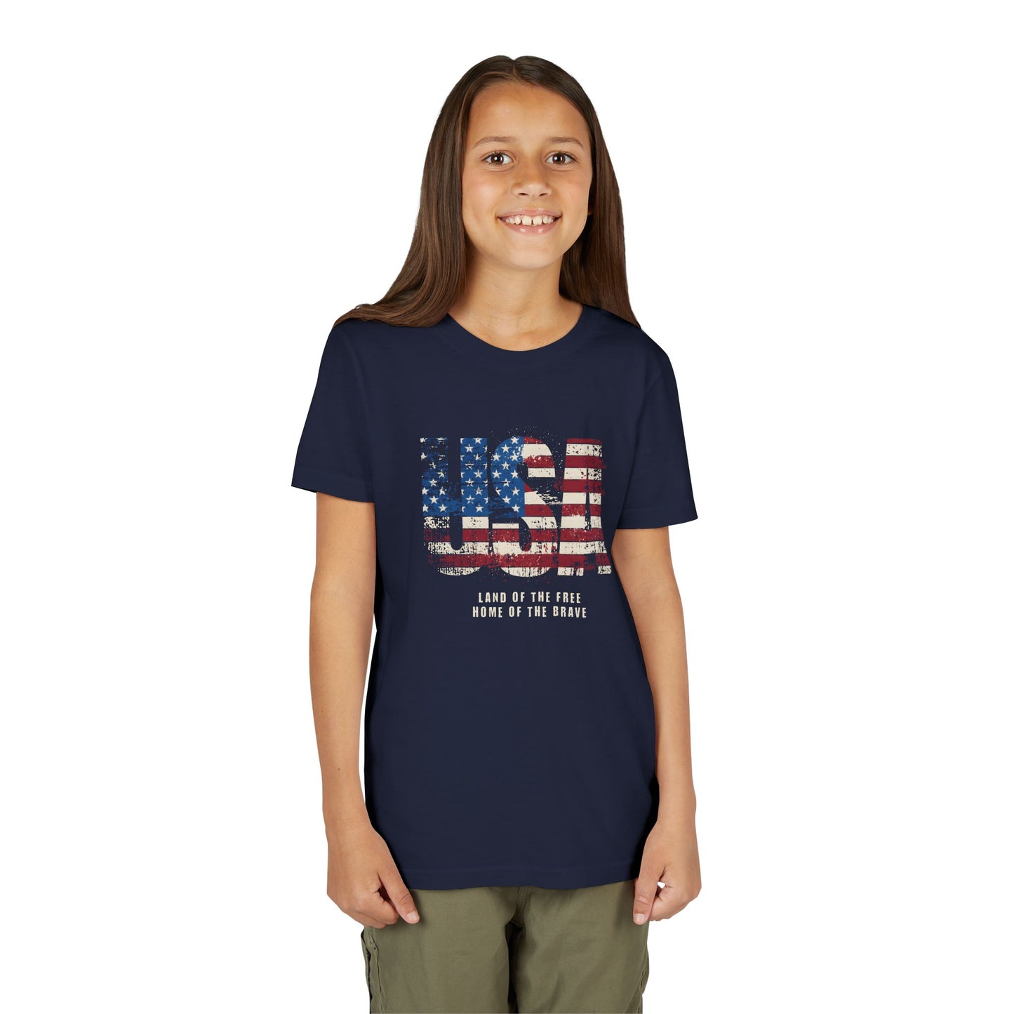 USA American Flag Kids' T-shirt