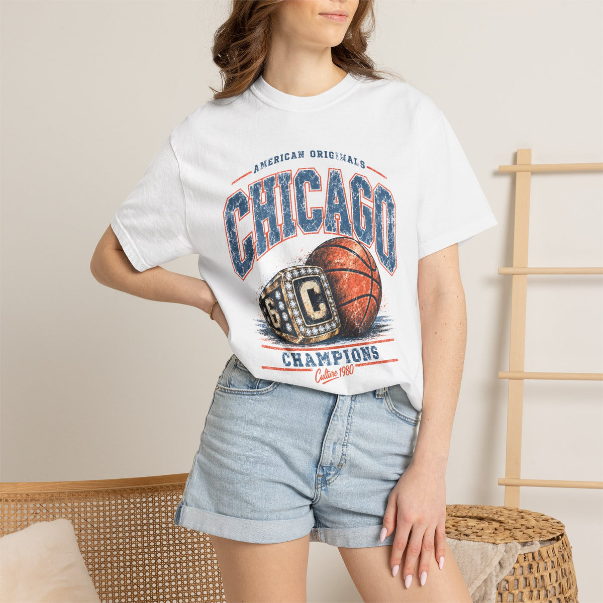 Chicago Champions Retro Graphic T-Shirt