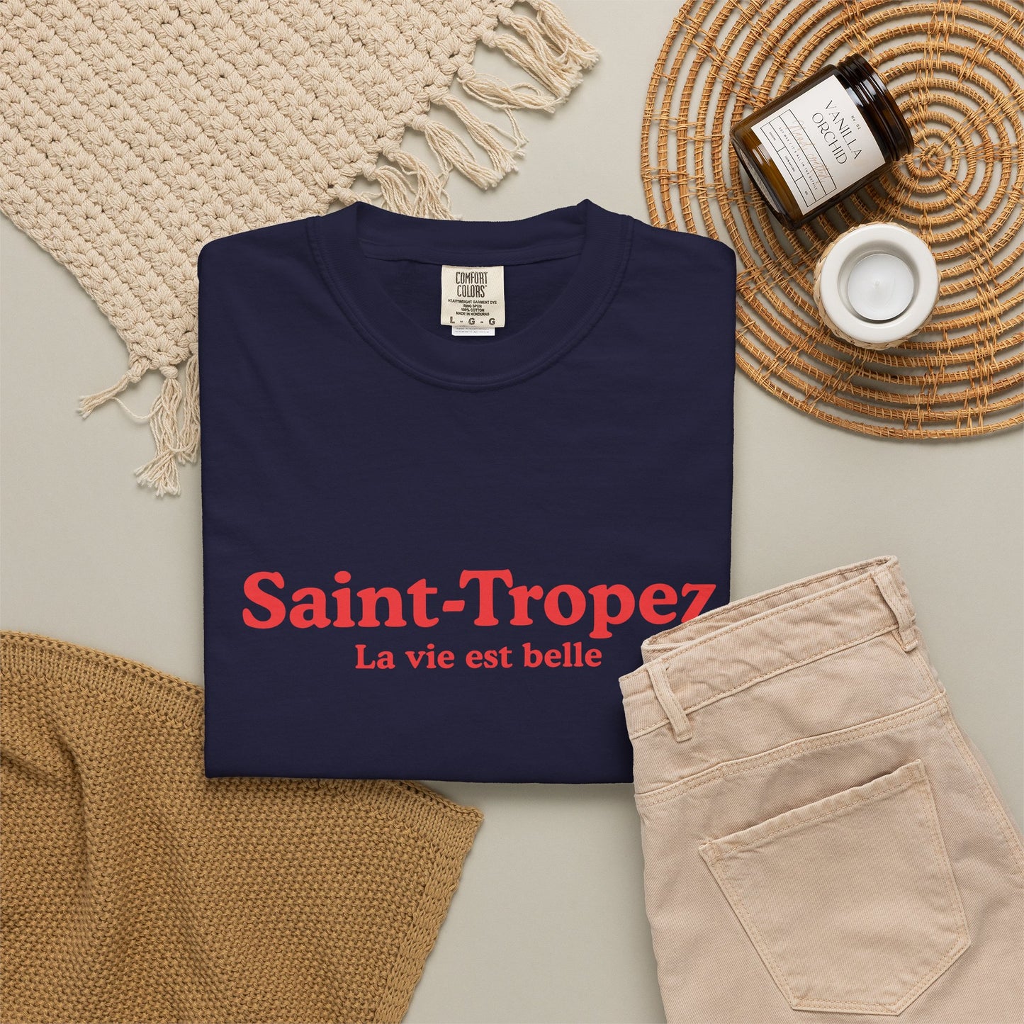 Saint-Tropez Retro Graphic T-Shirt