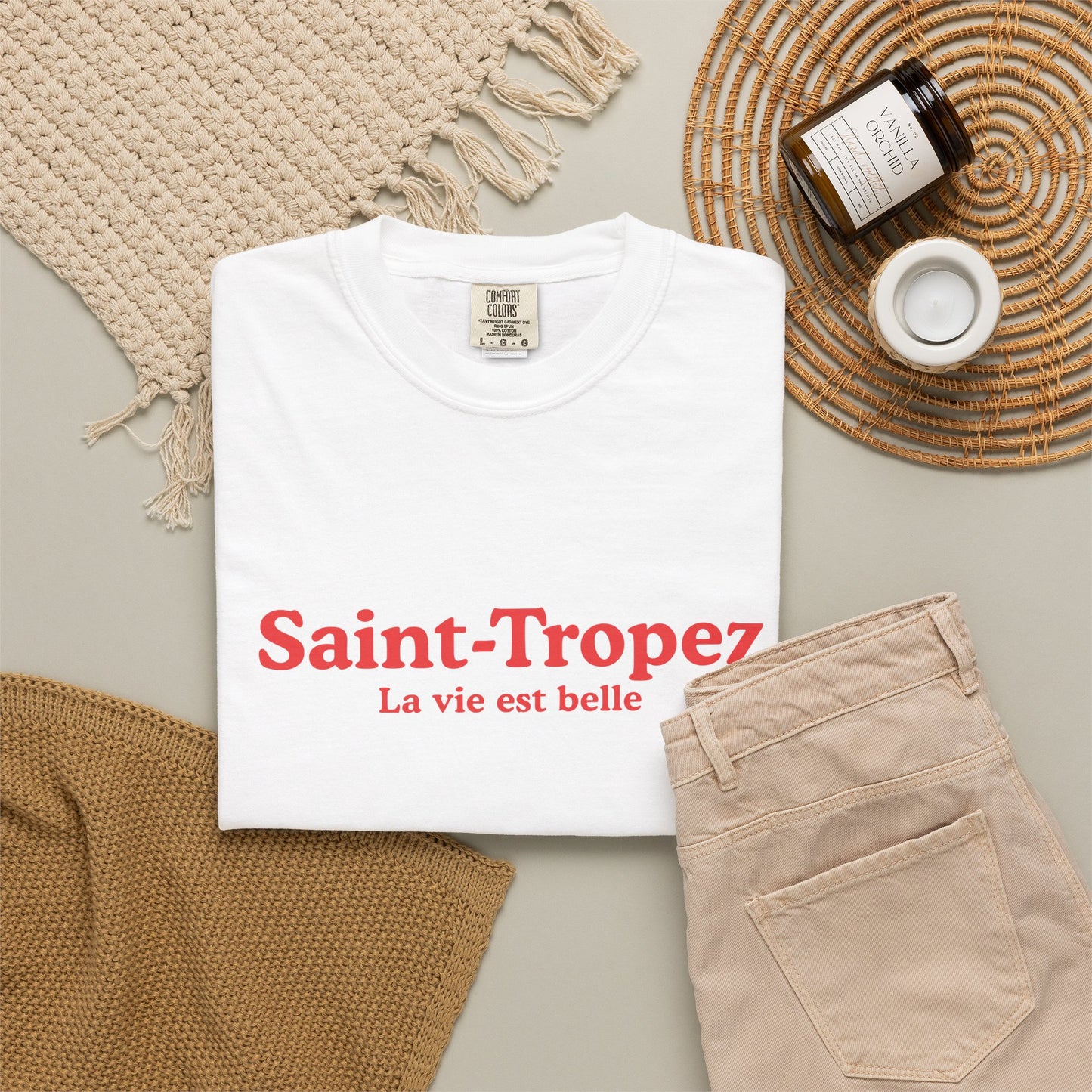 Saint-Tropez Retro Graphic T-Shirt