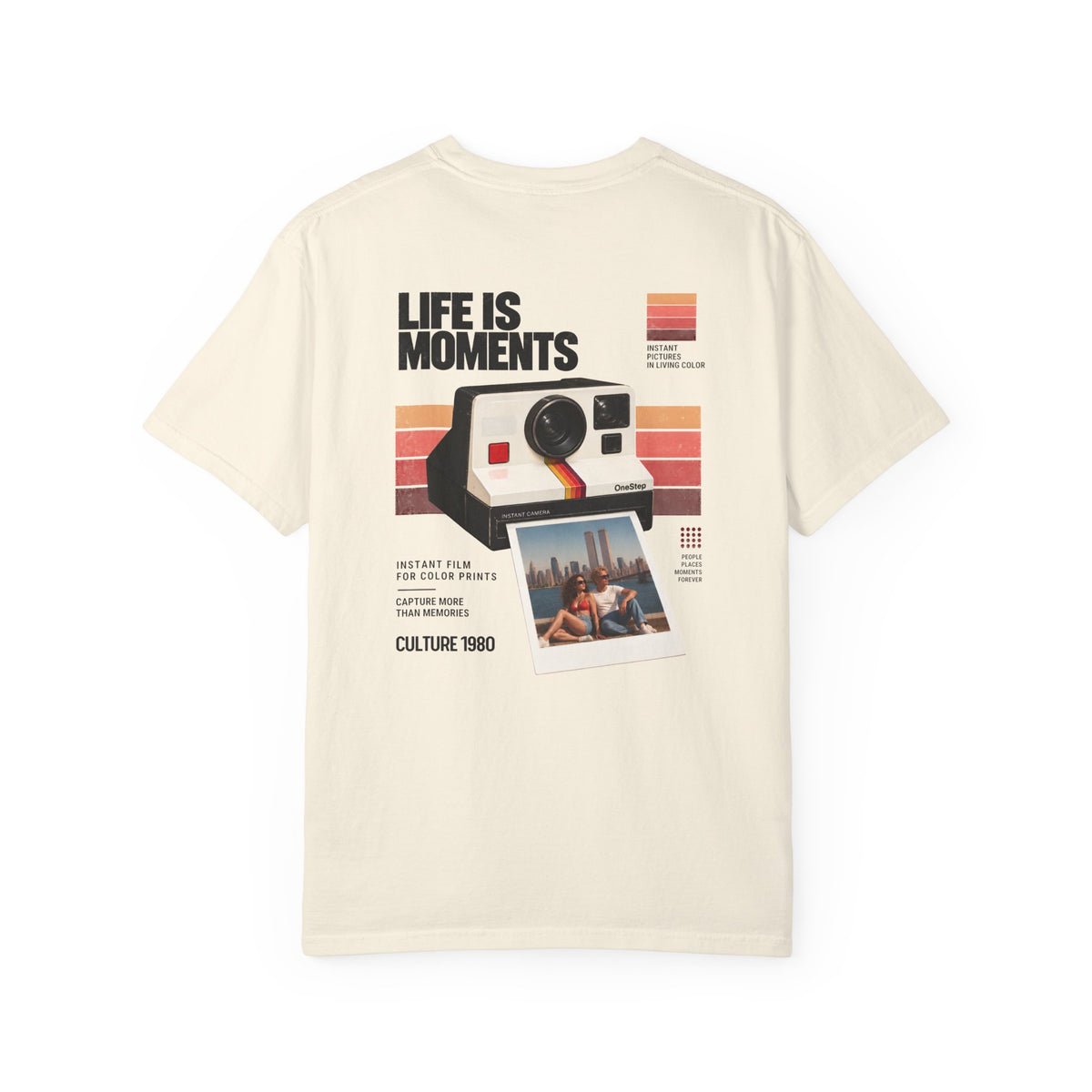 Vintage 1980s Instant Camera Retro Graphic T-Shirt