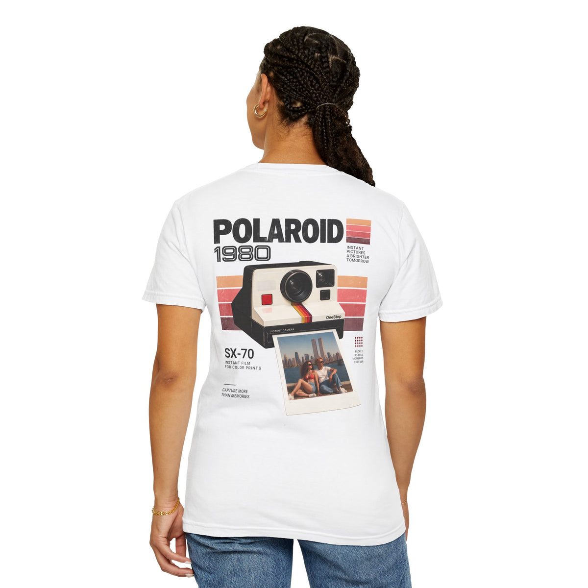 Polaroid Camera 1980 Retro Graphic T-Shirt