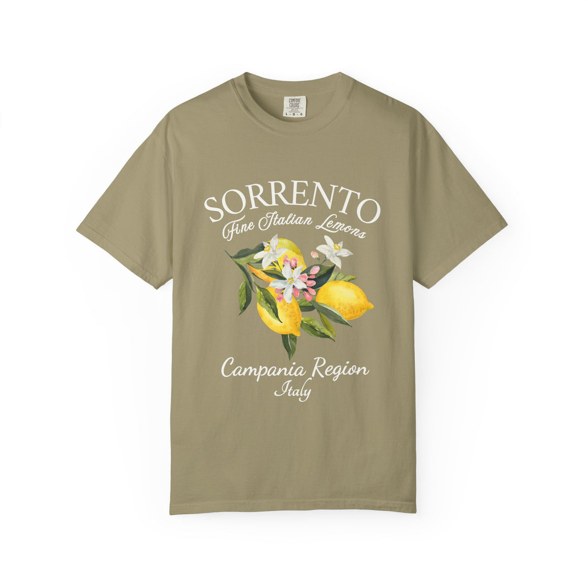 Sorrento Lemon Graphic T-Shirt - Italy Travel Tee