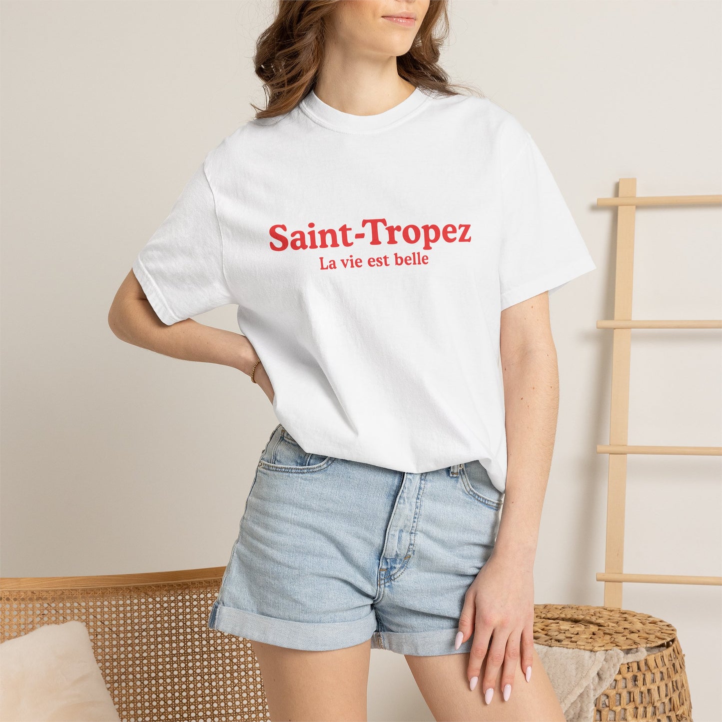Saint-Tropez Retro Graphic T-Shirt