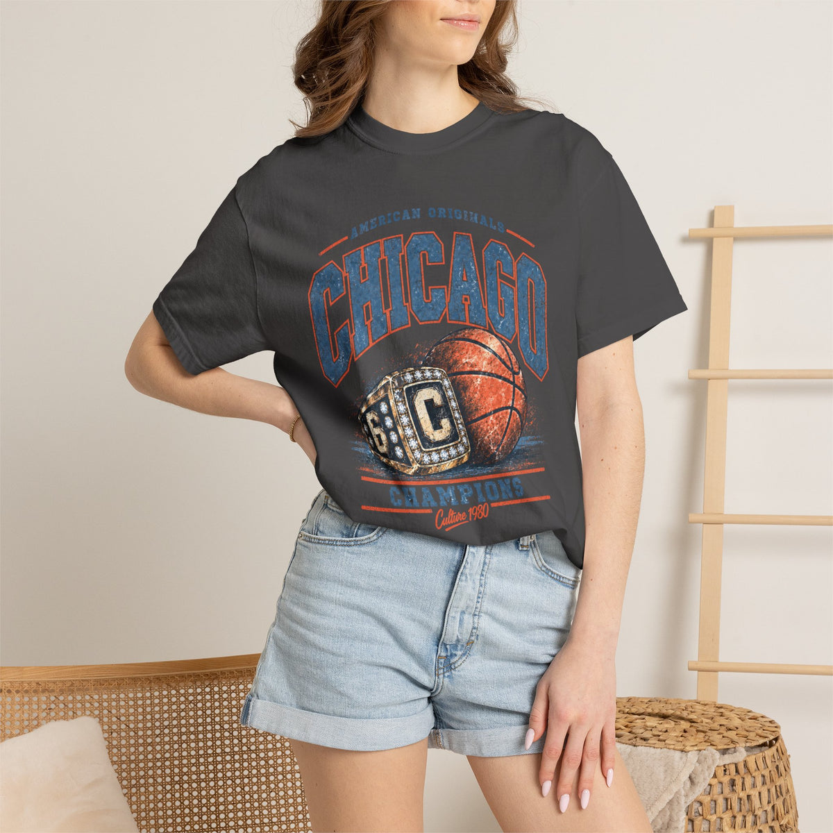 Chicago Champions Retro Graphic T-Shirt