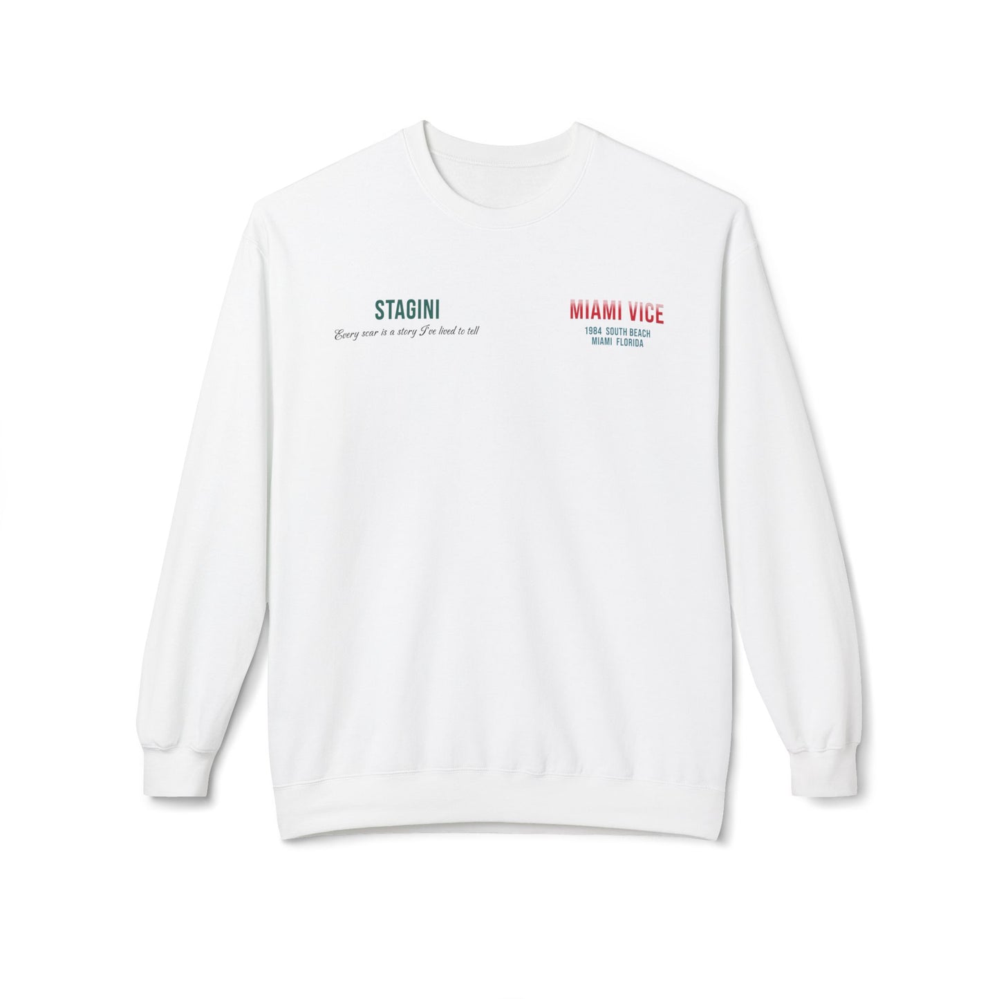 Miami Vice 1980s Graphic Sweatshirt