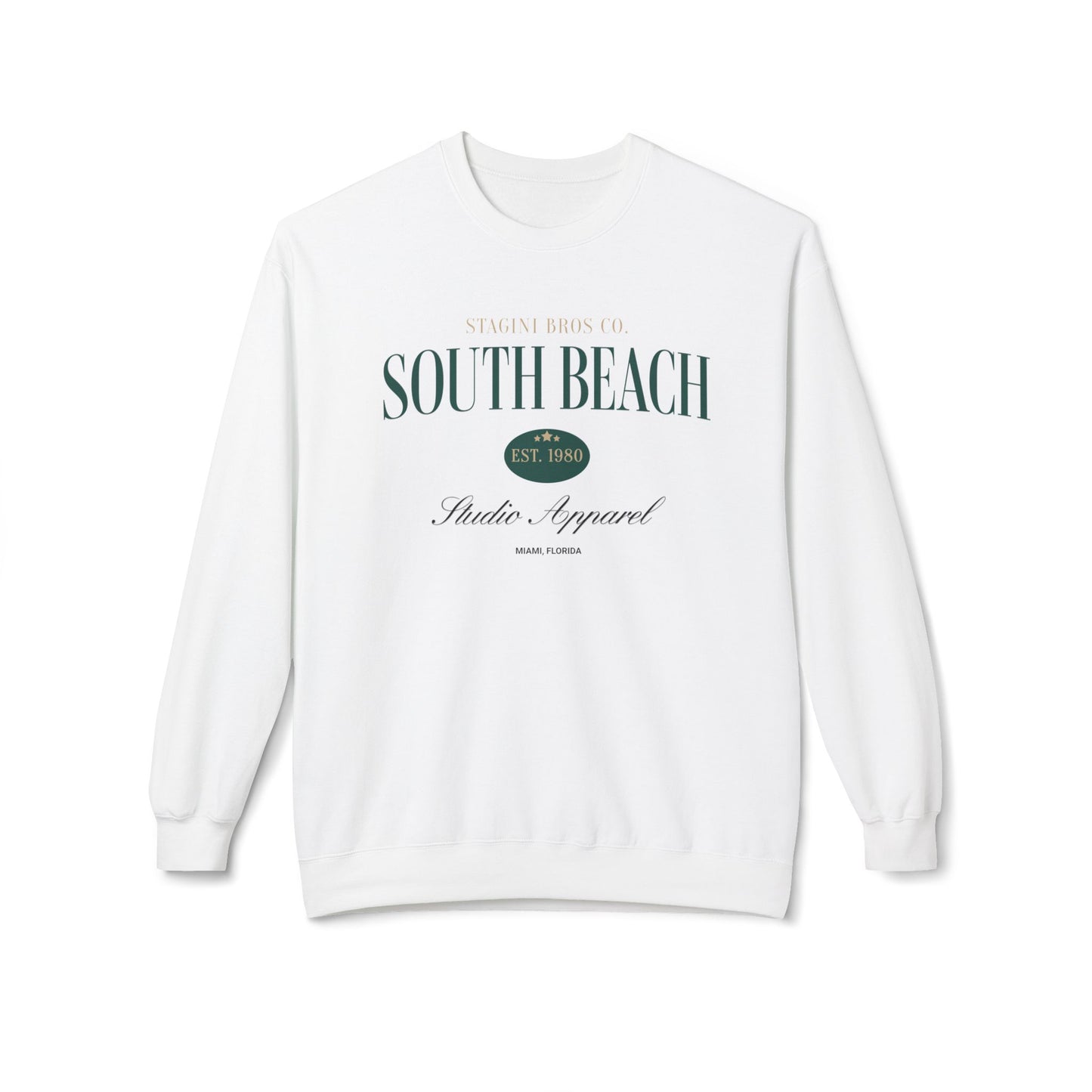 South Beach Miami Florida Graphic Sweatshirt