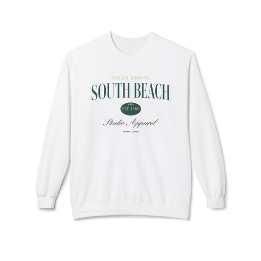 South Beach Miami Florida Graphic Sweatshirt
