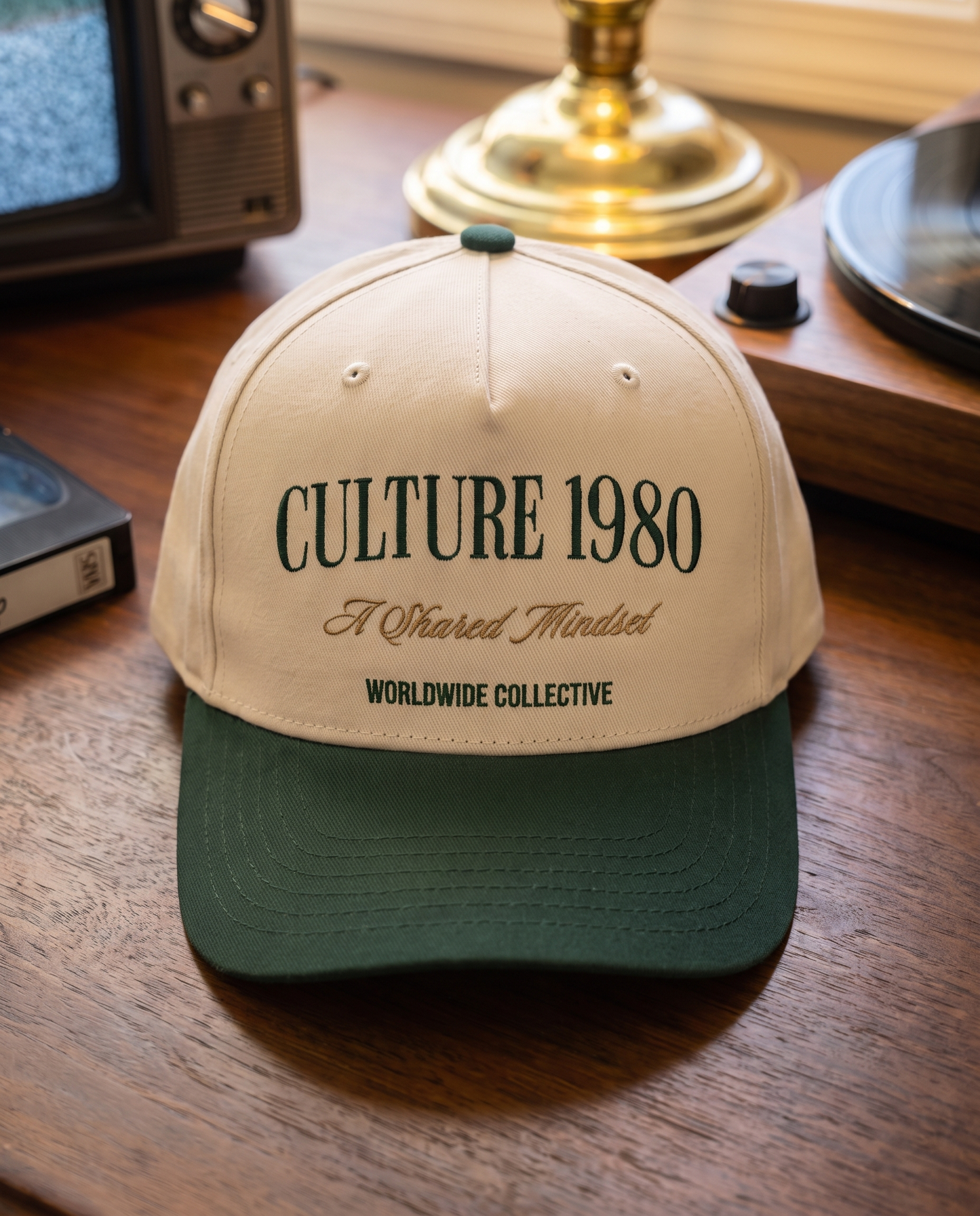 Culture 1980 Classic Mid-Profile Cap – Green