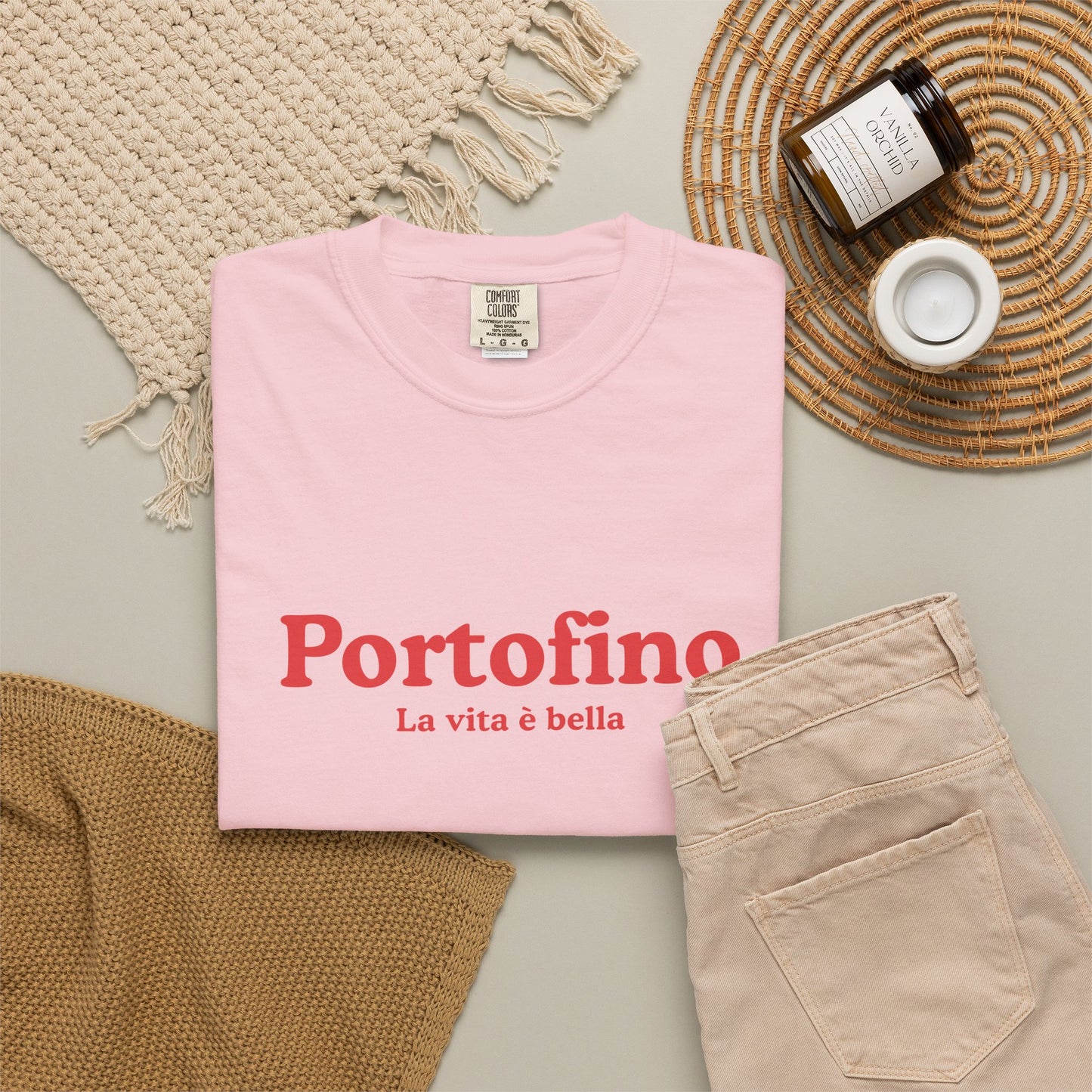 Portofino Retro Graphic T-Shirt