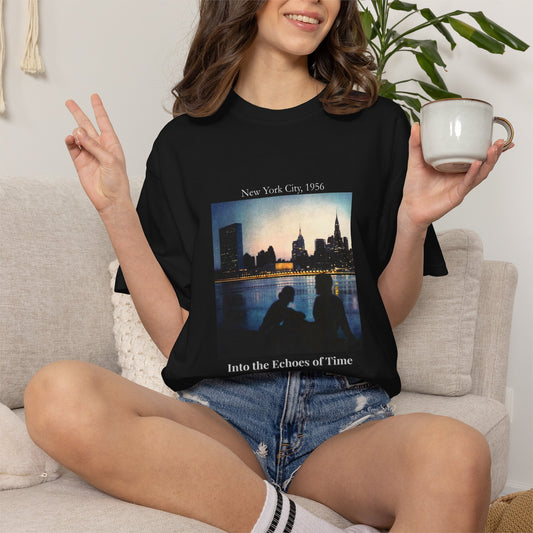 New York City Manhattan Photograph 1950s Graphic T-Shirt