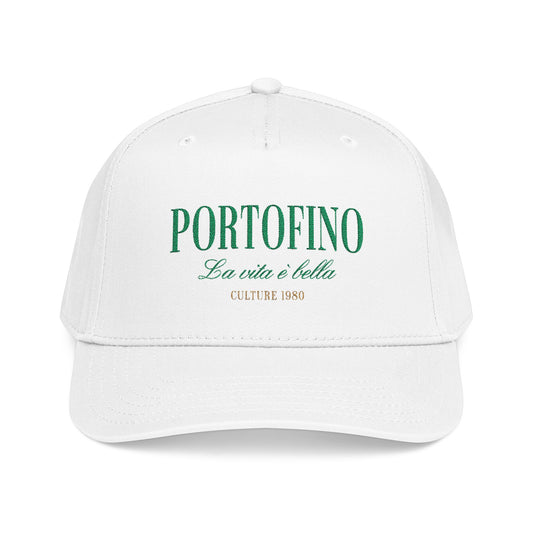 Portofino Culture 1980 Mid-Profile Cap – White
